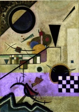 ワシリー・カンディンスキー Painting - 対照的な音 表現主義の抽象芸術 ワシリー・カンディンスキー